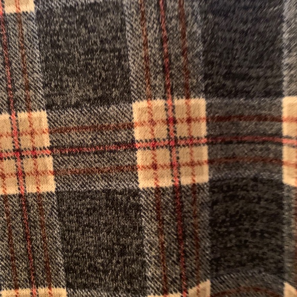 Checkerd Mini Dress  With Two Front Pockets - Picture 6 of 7